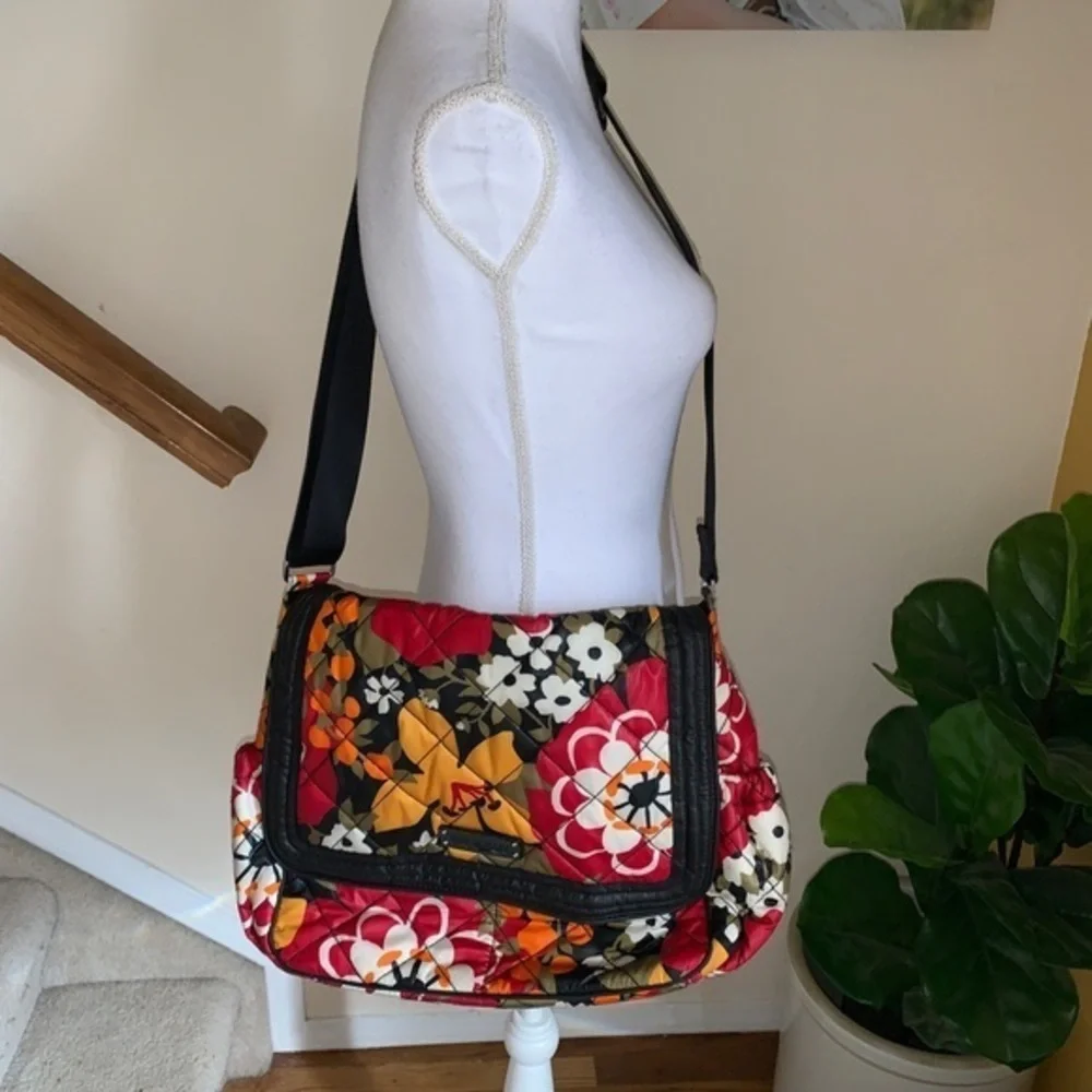 Vera Bradley crossbody satchel‎ diaper baby bag